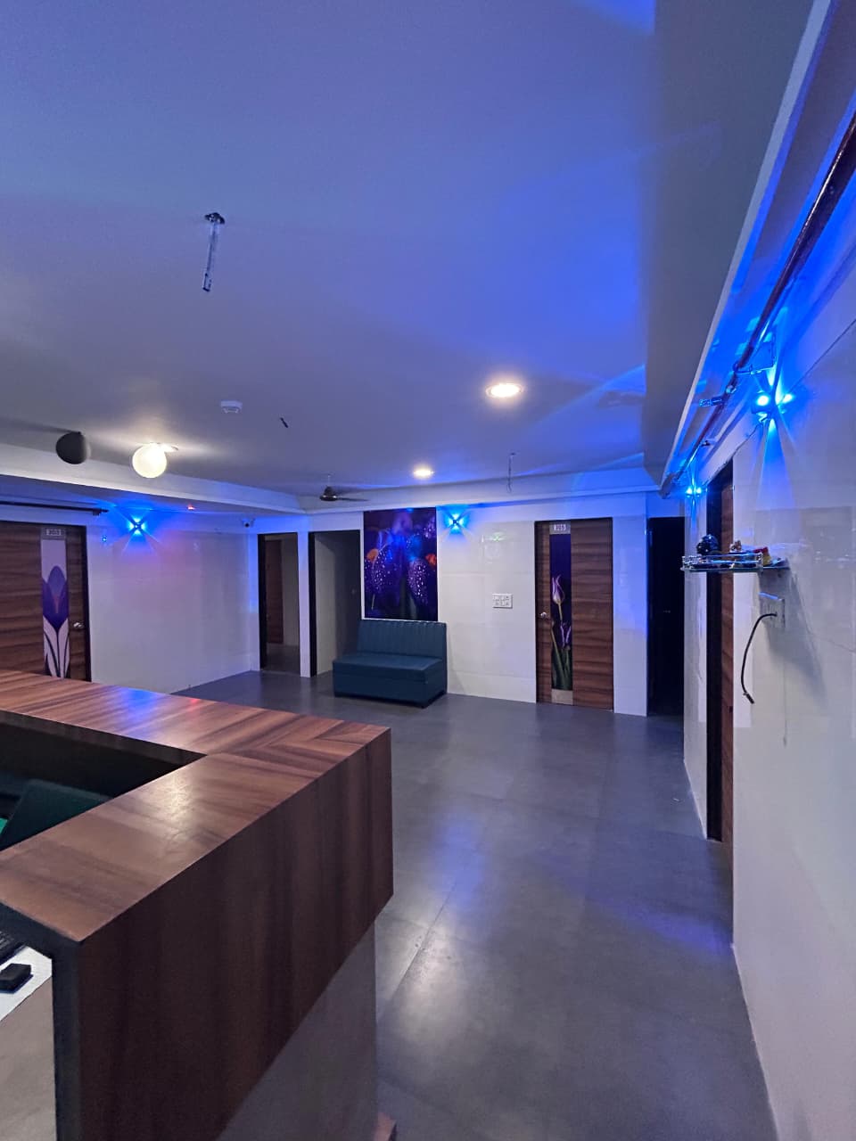 Hotel Purple corridor